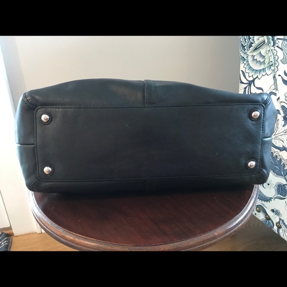 Coach shoulder bag black leather - Picture 3 of 5